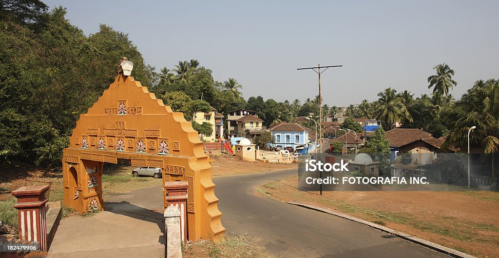 Architecture de la vieille ville de Panjim - Photo de Antique libre de droits