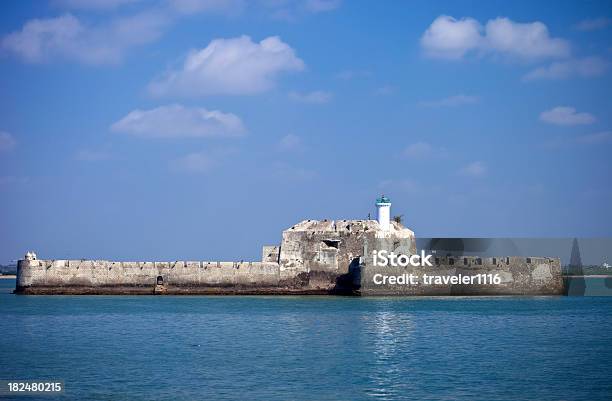 Fort Off Of Diu India Stock Photo - Download Image Now - Fort, Gujarat, India