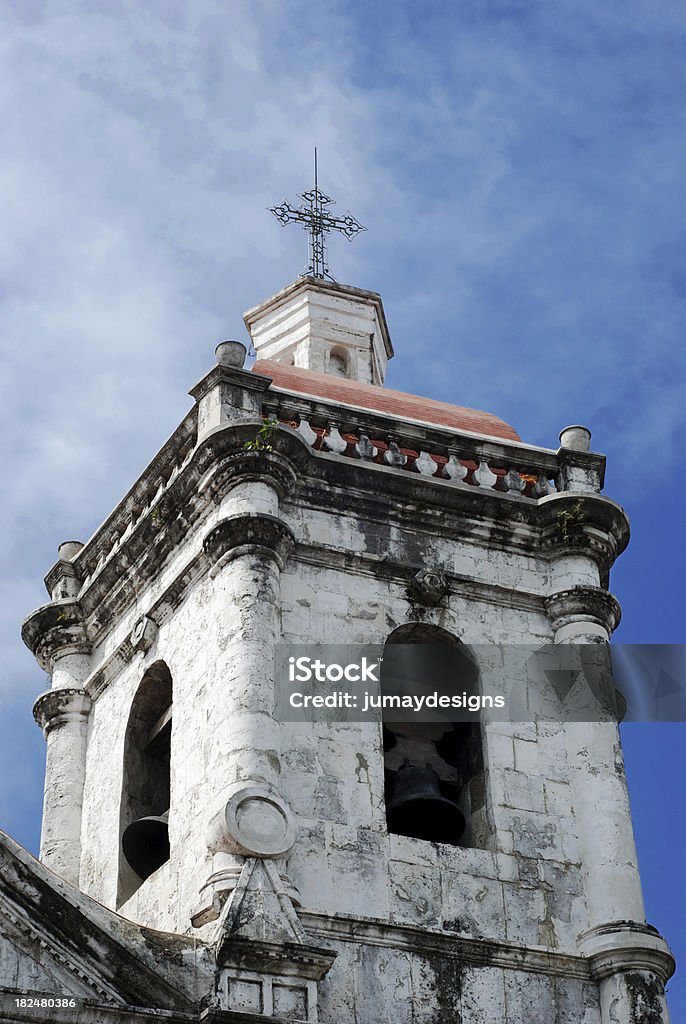 Basilica of Santo Nino Tower, Philippines Basilica of Santo Ni Architectural Feature Stock Photo