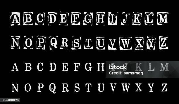 Abc スタンプアルファベットにブラック - アルファベットのストックフォトや画像を多数ご用意 - アルファベット, アルファベット順, インク