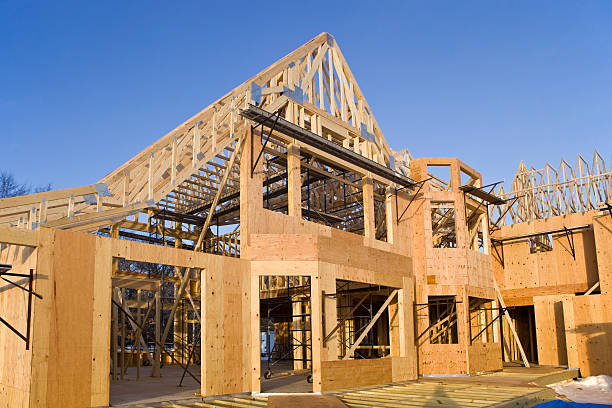 istock Exterior of a Large Home Construction Project 182480945
