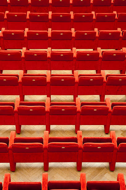 istock Red seats in a Theatre 182482447