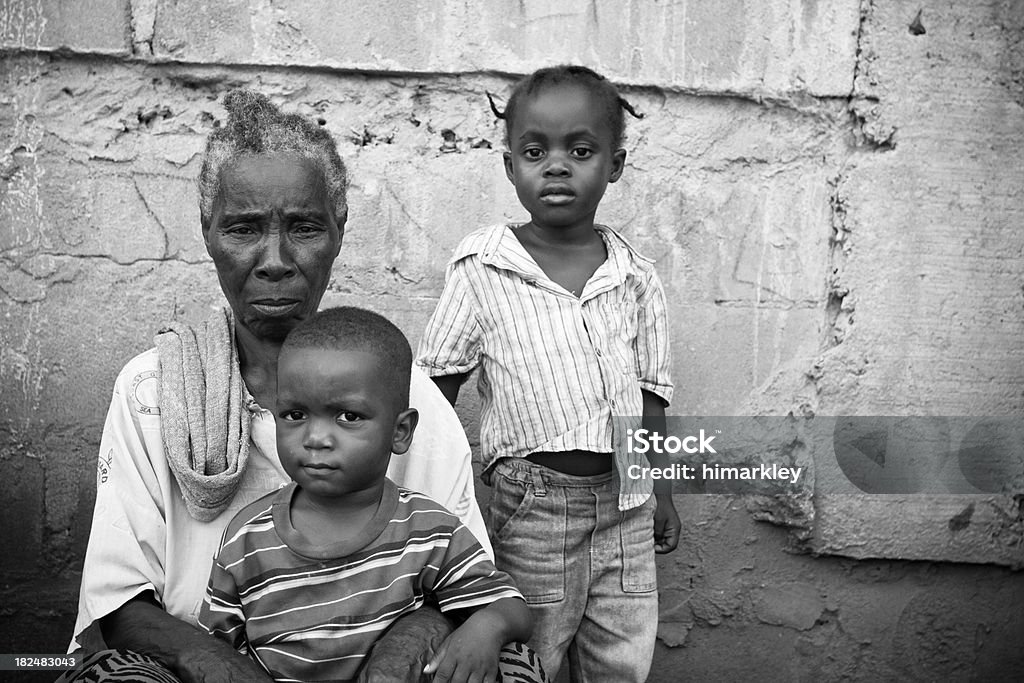 Afrikanische Familie - Lizenzfrei Afrika Stock-Foto