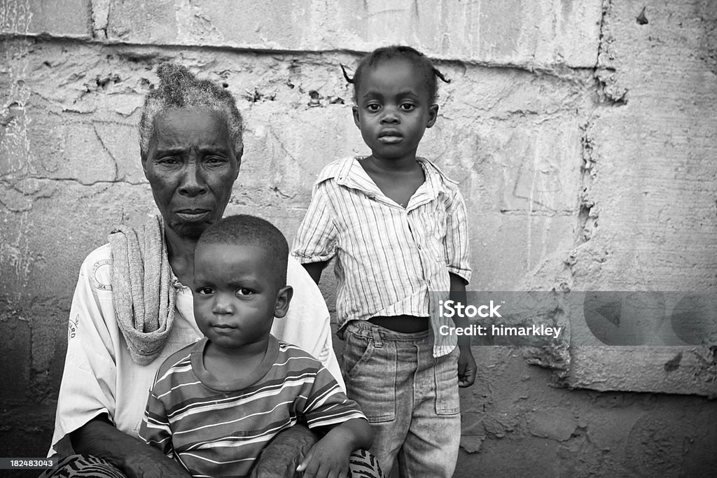 Африканских членов семьи - Стоковые фото Африка роялти-фри