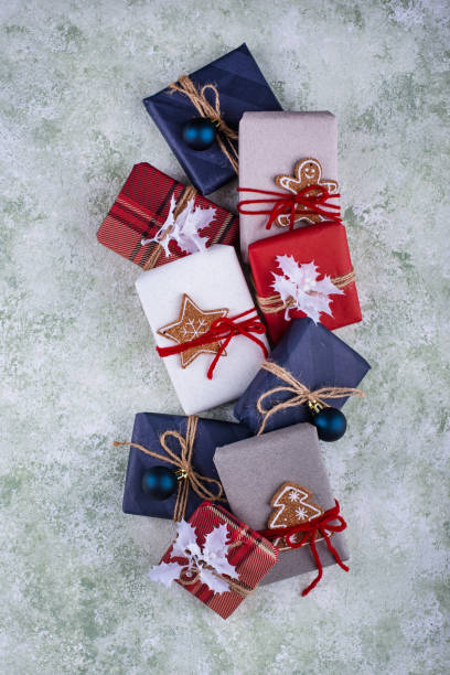 istock Christmas or New Year gift box 1824830903
