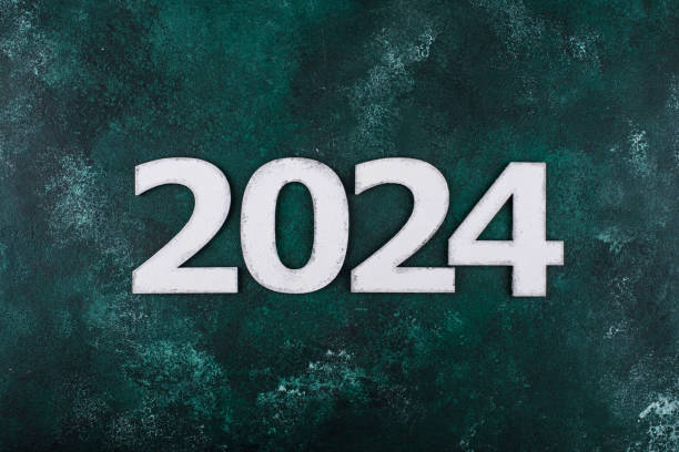 istock New Year composition with 2024 number 1824830923