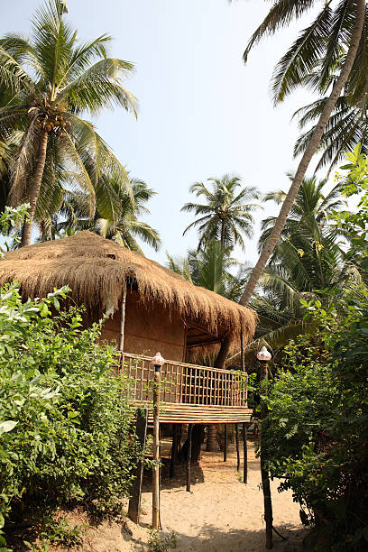 istock Beach Shack Vacation Place in Goa 182483096