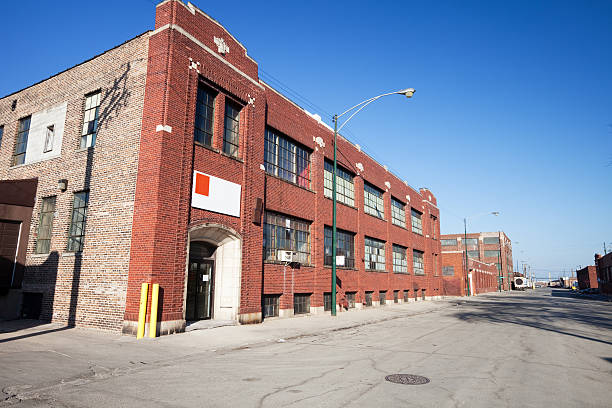 istock Industrial buildings in Brighton Park, Chicago 182483534