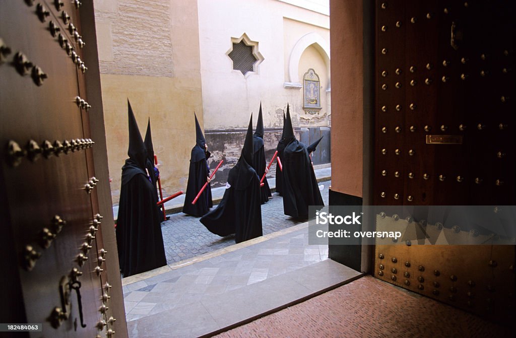 Semana Santa в Севилье - Стоковые фото Страстная неделя роялти-фри