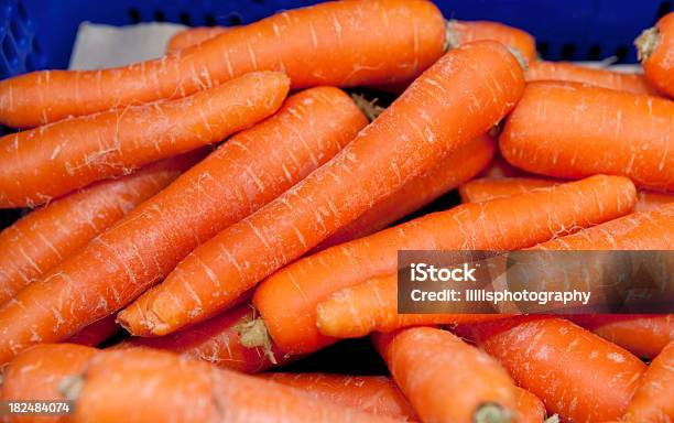 Carrots At Market Stock Photo - Download Image Now - Carrot, Close-up, Concepts