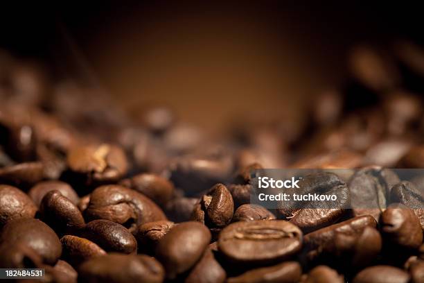 Coffee Beans Stock Photo - Download Image Now - Black Color, Brown, Cafe