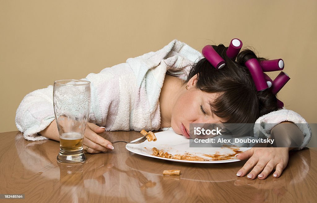 Nacht Gelüste - Lizenzfrei Essen - Mund benutzen Stock-Foto