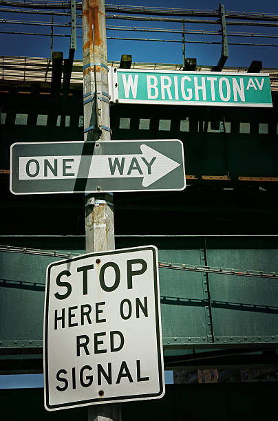 istock Road Signs in New York 182485487