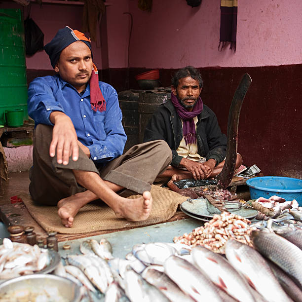 istock Fresh fishes for sale 182486139