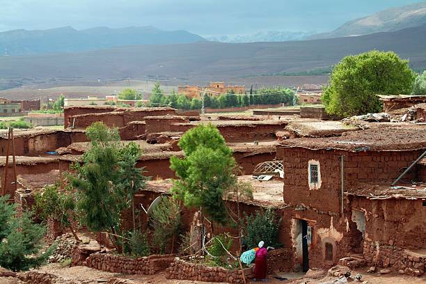 istock Atlas mountain village 182486404