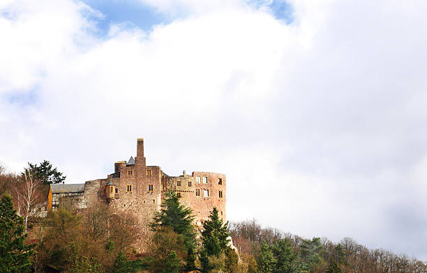 istock Old Castle Ruin on rocky Hill 182486638