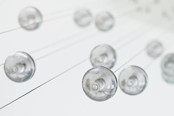 istock Contemporary Glass Sphere Lamp Detail 182486946