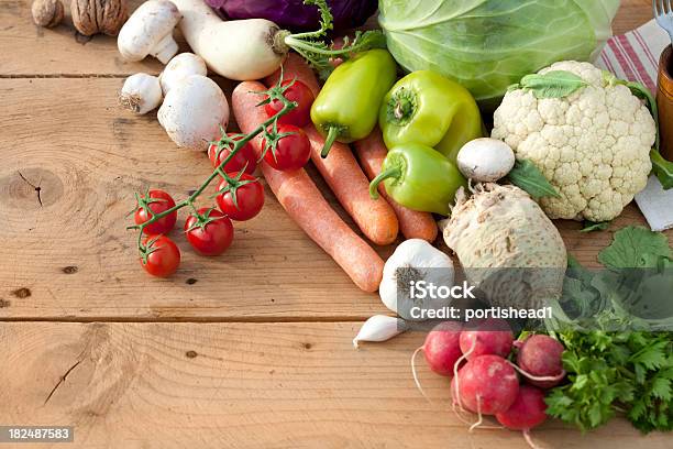 Verduras Foto de stock y más banco de imágenes de Ajo - Ajo, Alimento, Apio