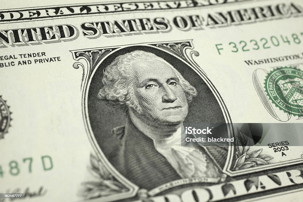 George Washington - Foto de stock de Cabeça Humana royalty-free