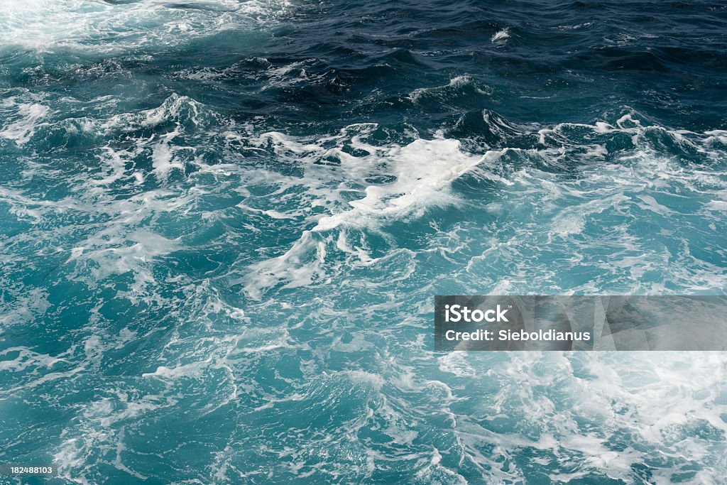 Blue atlantic ocean water. Atlantic Ocean Stock Photo