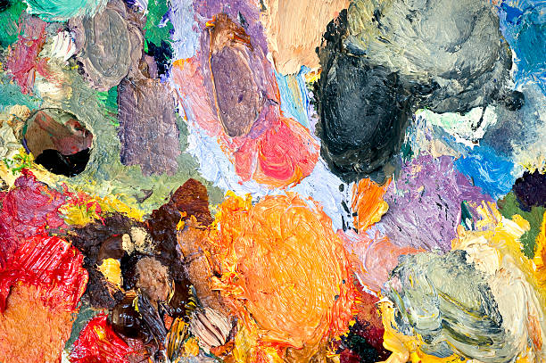 istock Painter's Palette Mix of Color 182488161