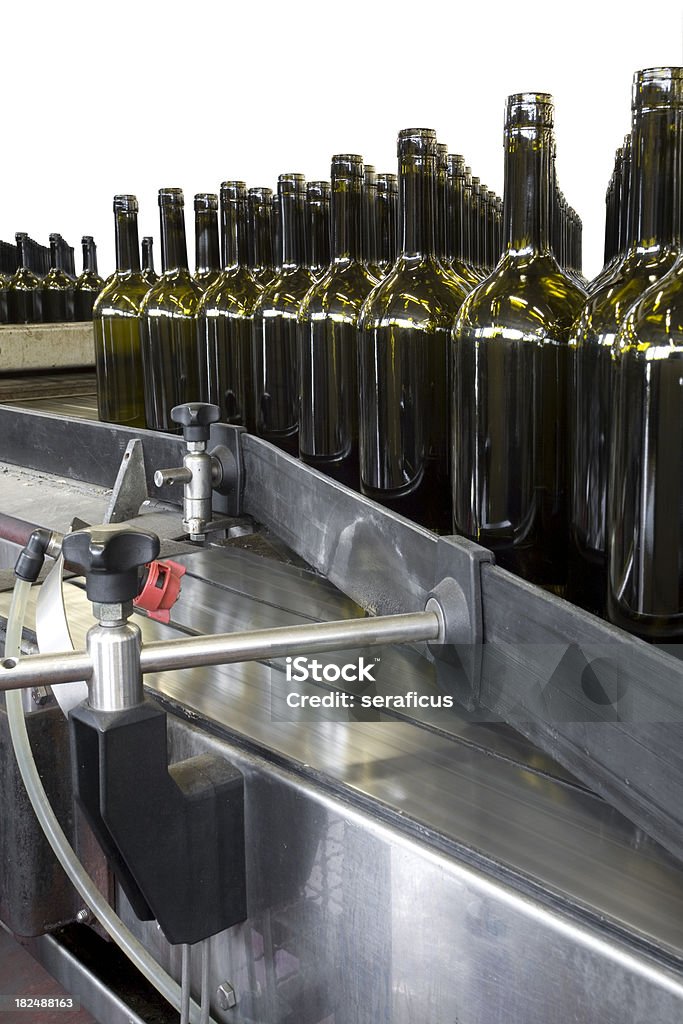 Bottling línea de - Foto de stock de Fábrica de embotellado libre de derechos