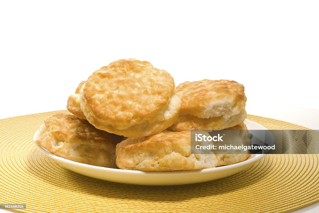 biscuits sur une assiette - Photo de Biscuit au babeurre libre de droits