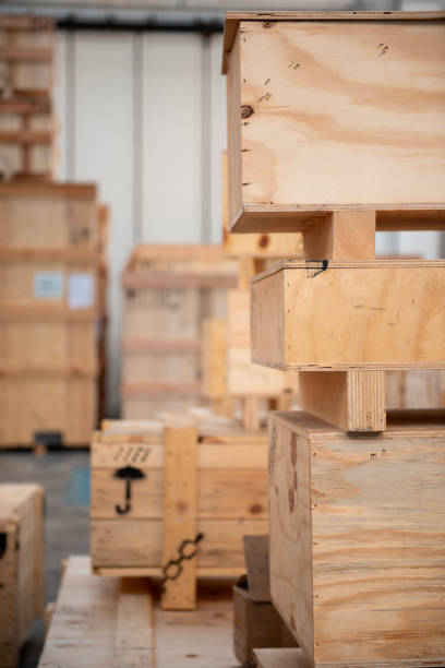 istock crates of goods in a warehouse ready for delivery 1824882268