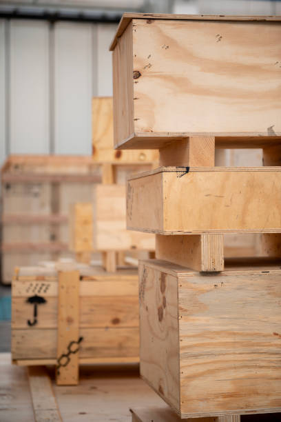 istock crates of goods in a warehouse ready for delivery 1824882270
