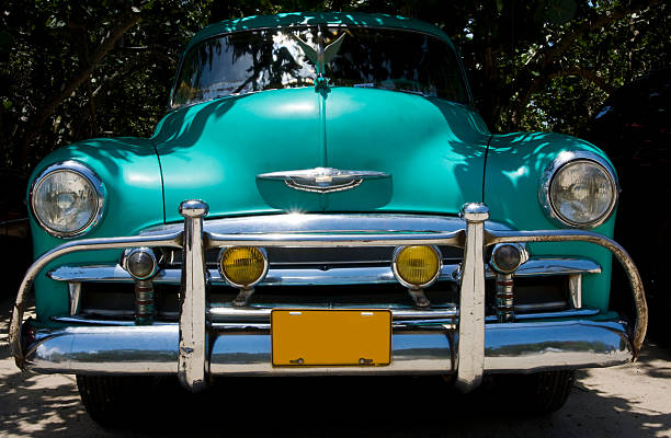 istock Vintage car in Havana 182488398