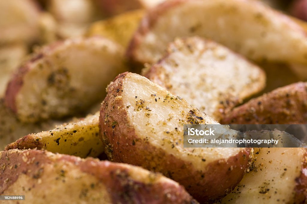 Batatas fritas - Royalty-free Alho Foto de stock