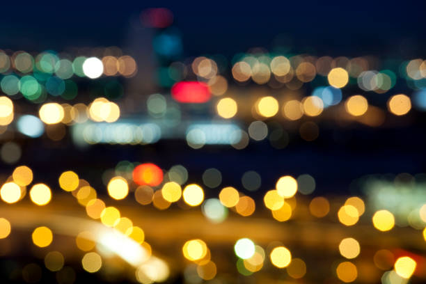 istock Defocused city lights at night 182489080