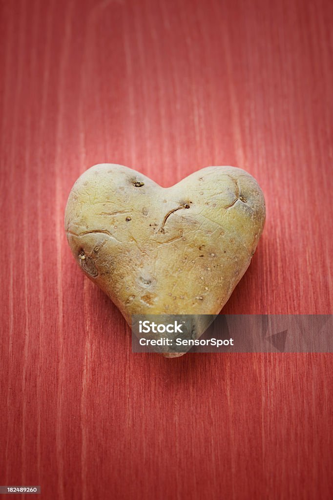 Cuore di patate - Foto stock royalty-free di Alimentazione sana