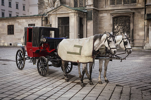 istock Carriage and Pair of Horses 182489458