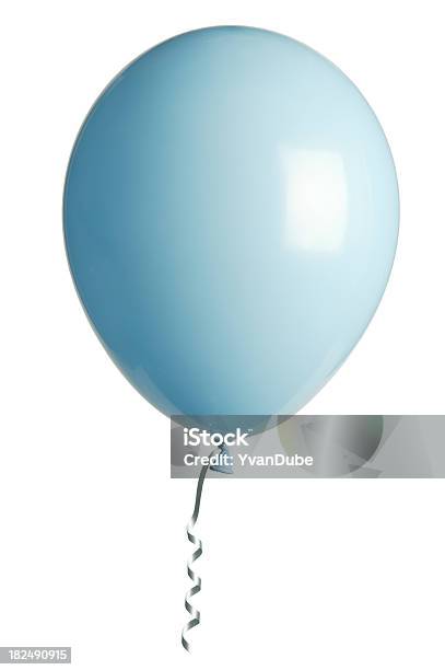 Party Ballons Isoliert Auf Weiss Stockfoto und mehr Bilder von Luftballon - Luftballon, Blau, Freisteller – Neutraler Hintergrund