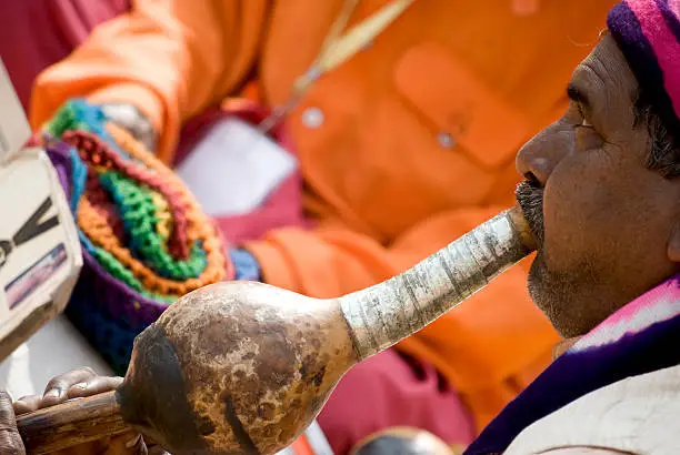 Photo of Indian Snake Charmer in Street Performer