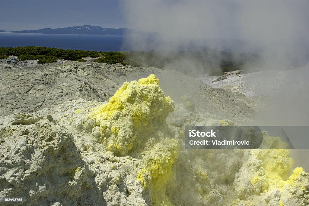 Fumerolle - Photo de Cratère de la Solfatara libre de droits