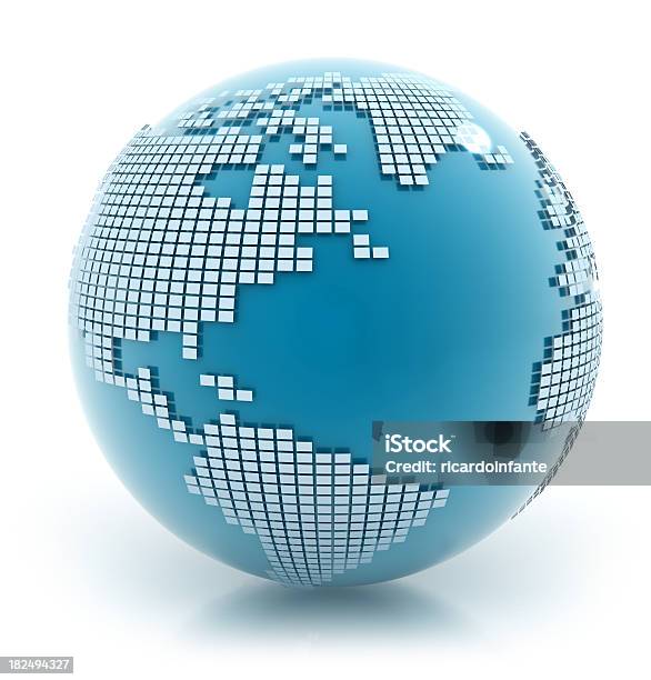 3 D Erdesüdamerika Stockfoto und mehr Bilder von Amerikanische Kontinente und Regionen - Amerikanische Kontinente und Regionen, Fotografie, Idee