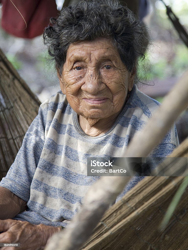 Suriname, vieille femme. - Photo de Surinam libre de droits