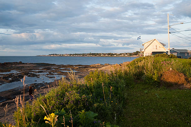 istock Sunset on Ste-Luce-sur-Mer, Gaspesie. 182494618