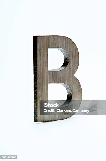 Buchstabe B Aus Messing Stockfoto und mehr Bilder von Alphabet - Alphabet, Buchstabe B, Einzelner Gegenstand