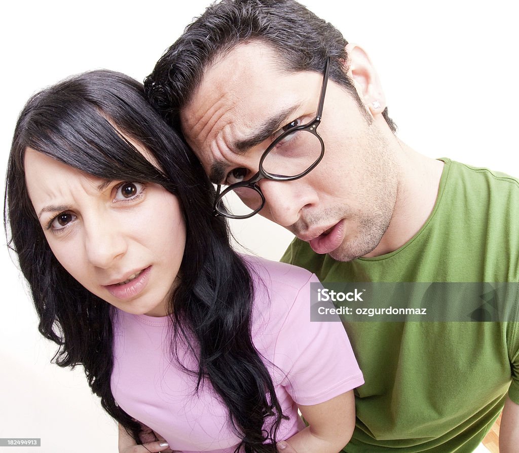 Confundida pareja - Foto de stock de Adolescente libre de derechos