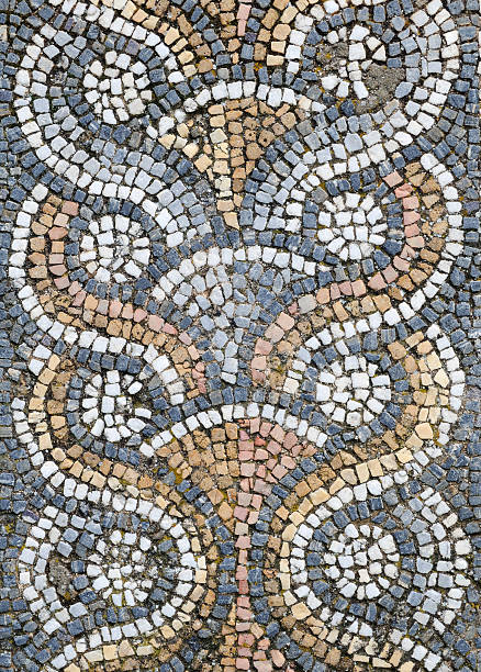 mosaic of aphrodisias - harabe fotoğraflar stok fotoğraflar ve resimler