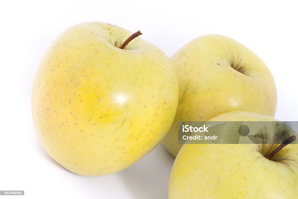 Apples Apples on white background. Apple - Fruit Stock Photo