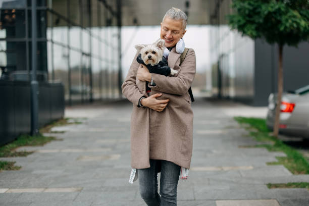 istock Woman hugging her dog 1824964822