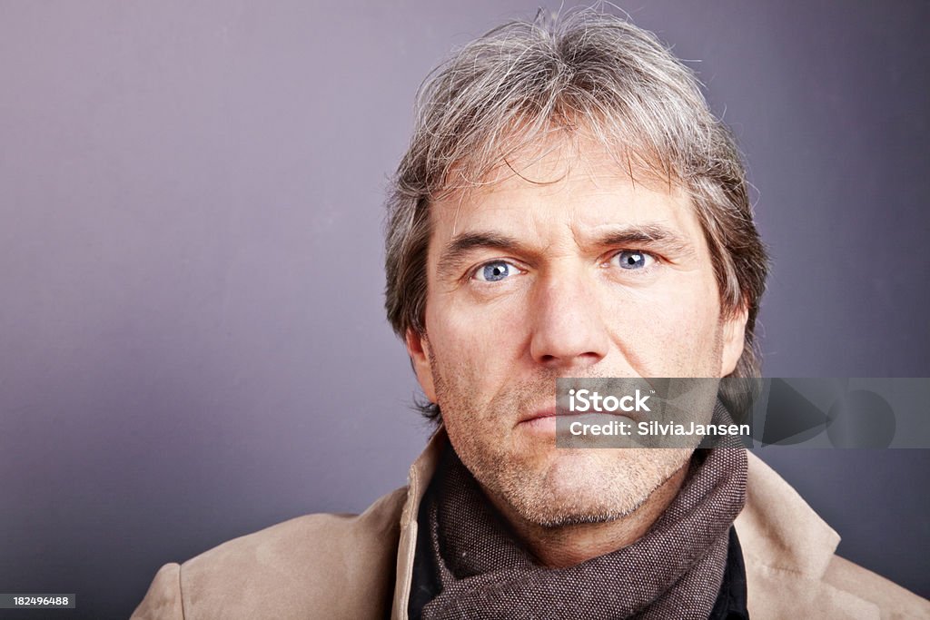 Retrato de homem maduro - Foto de stock de 45-49 anos royalty-free