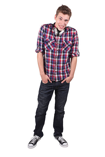 istock Casual male hands in pockets 182496713