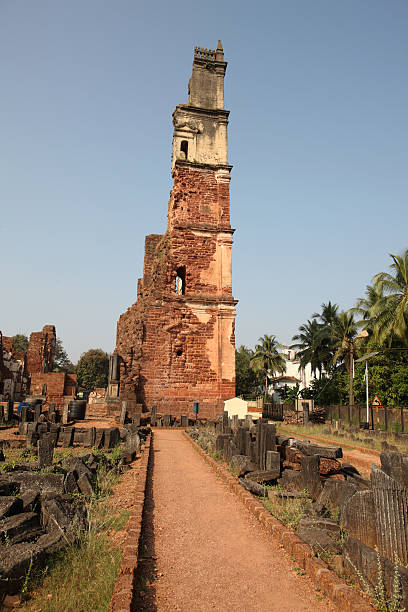 istock Church of St Augustine Ruins in Goa 182496873