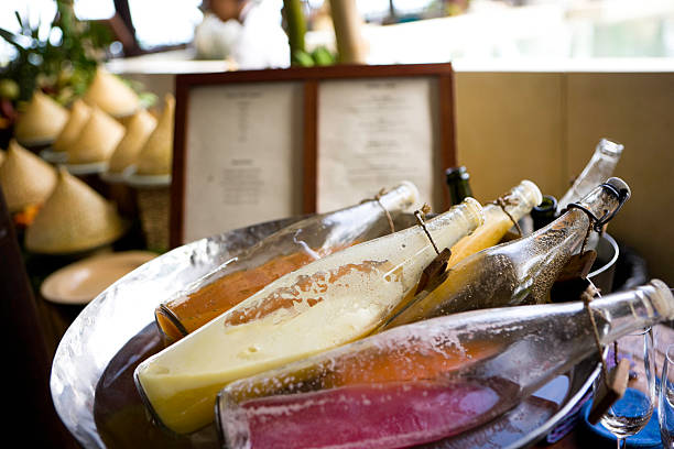 Juice bottles