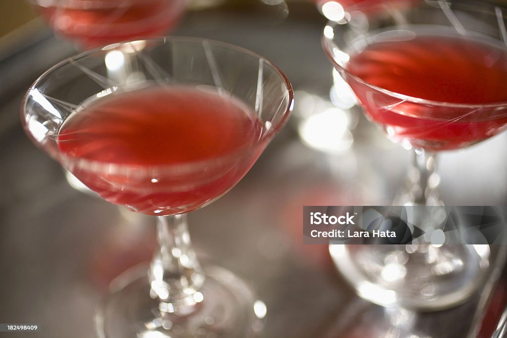 Cosmopolita Cocktails - Royalty-free Copo de Martini Foto de stock